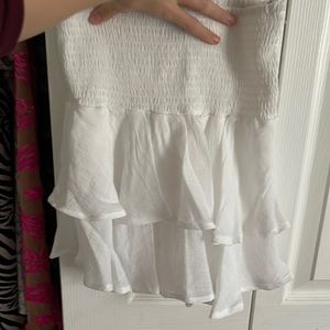 SHEIN white skirt